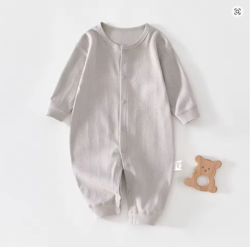 Soft Knit Baby Romper