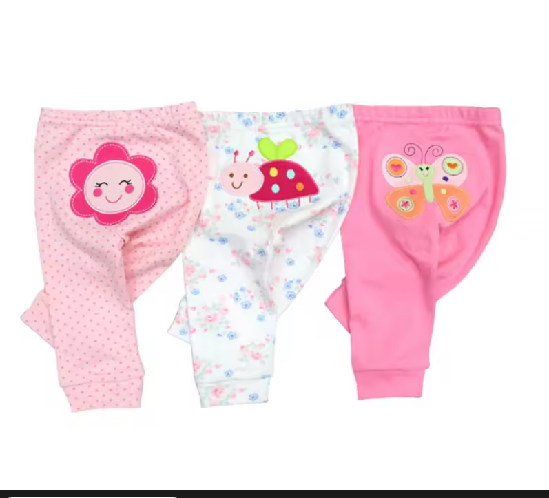 Baby Girls' Cartoon Leggings Set
