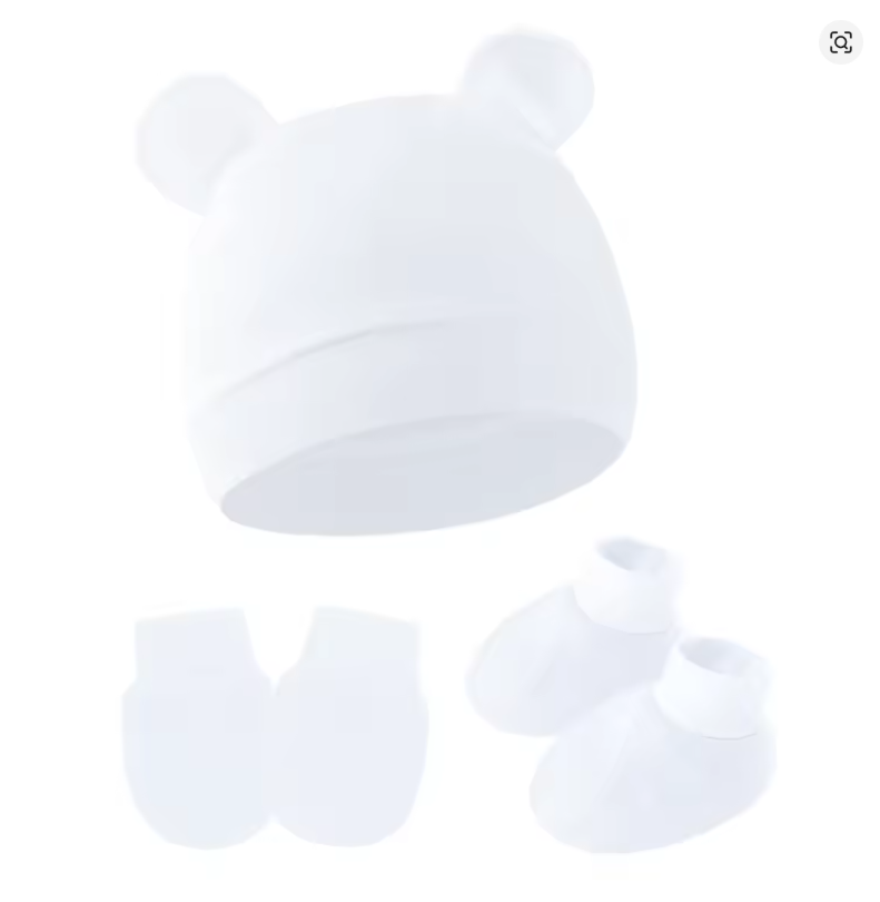 Baby Hat, Mittens & Booties Set