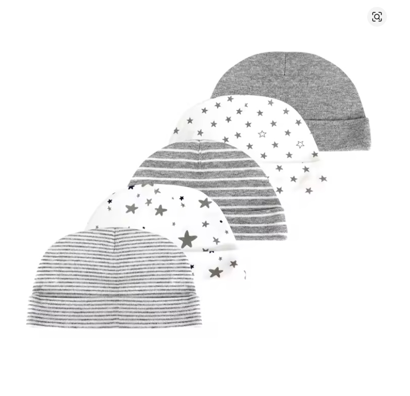 Baby Beanie Hat 5-Pack