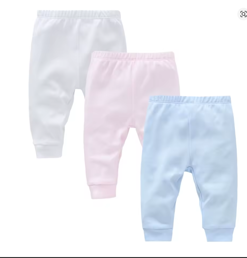 Baby Cotton Pants Set