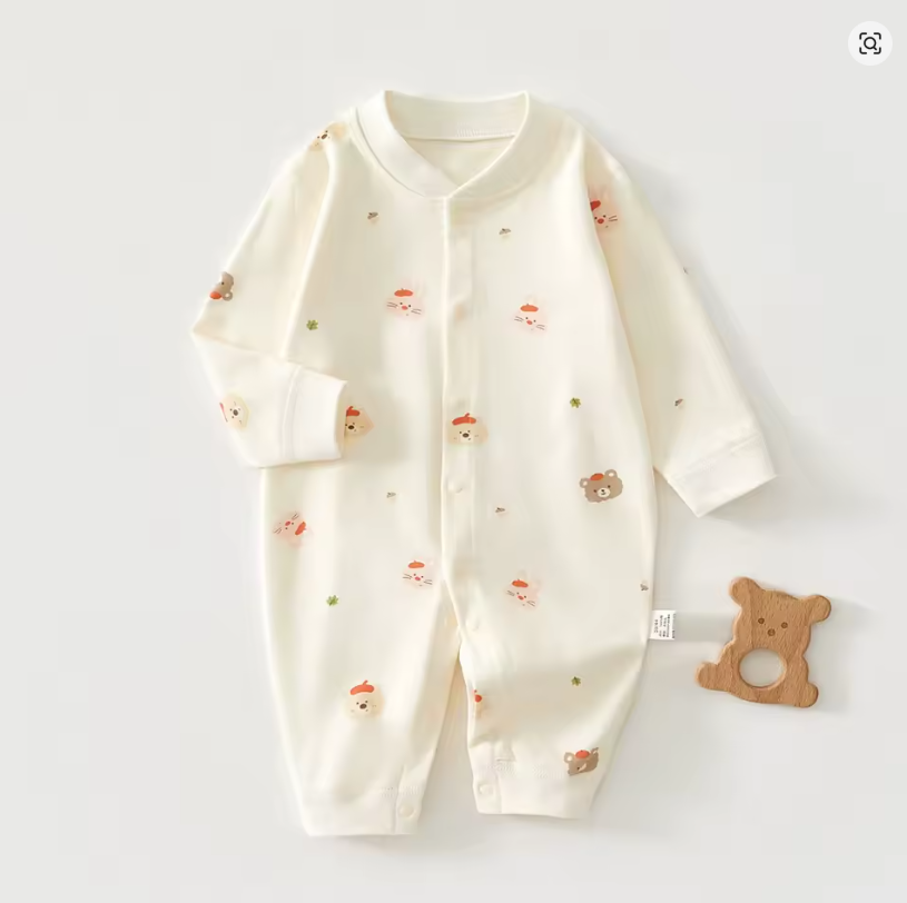 Baby Bear Print Onesie