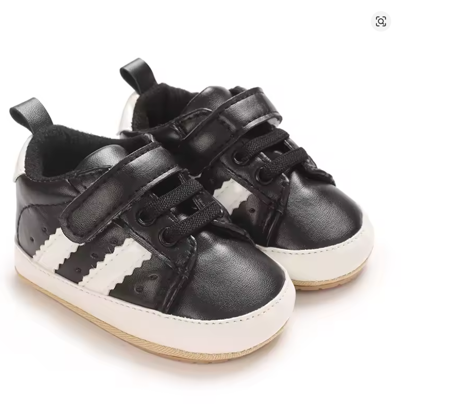 Baby Black Sneakers
