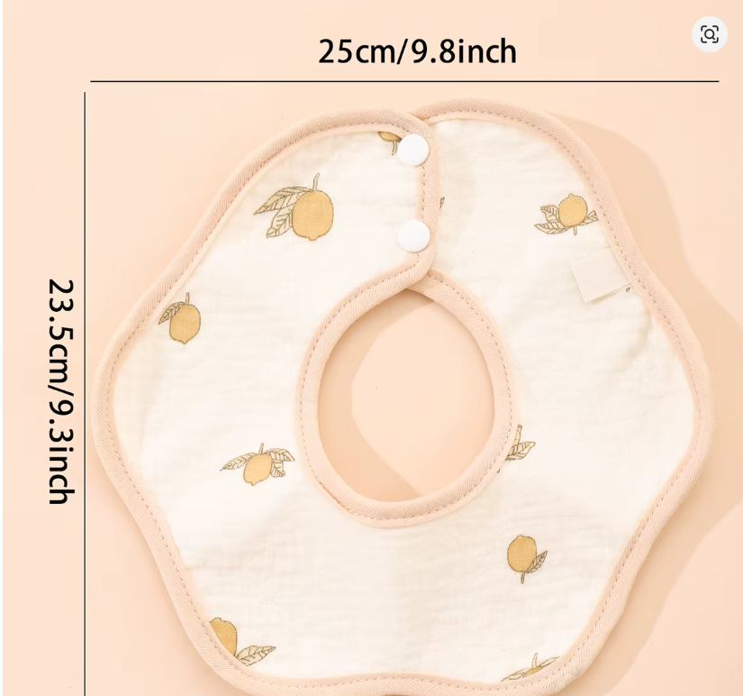 Baby Cotton Bib Set