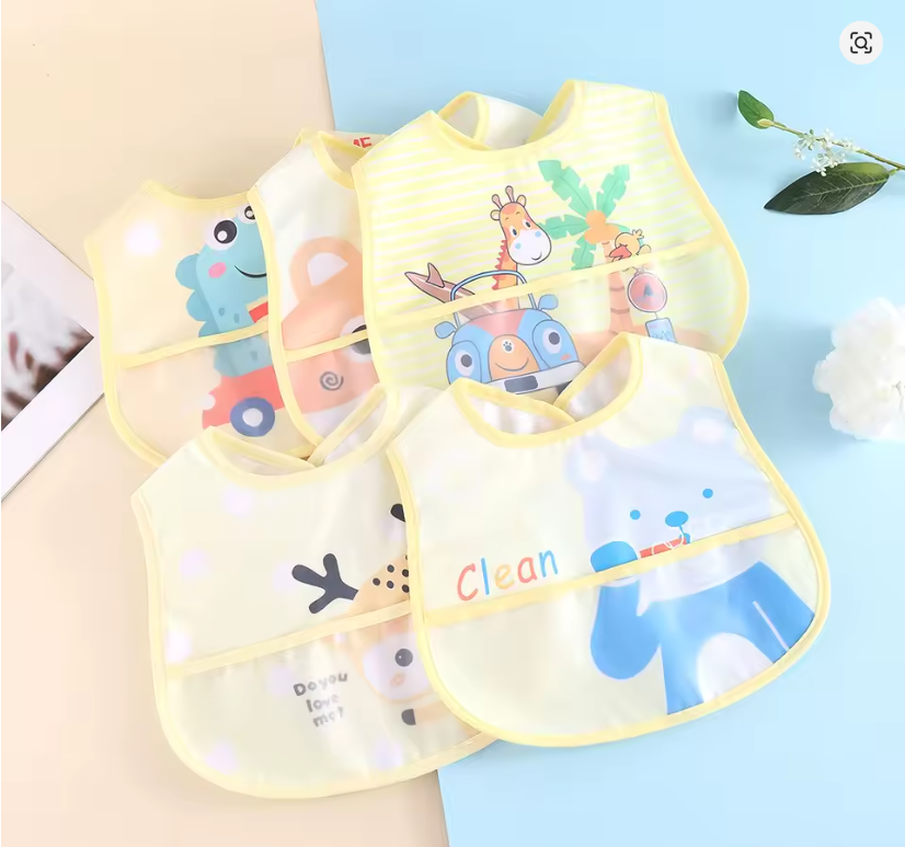 Cute Animal Baby Bibs Set
