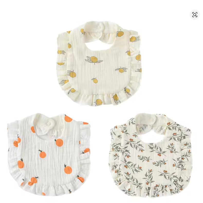 Floral Baby Bib