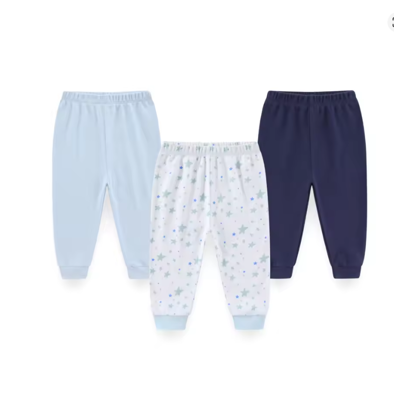 Baby Pajama Pants Set (3-Pack)