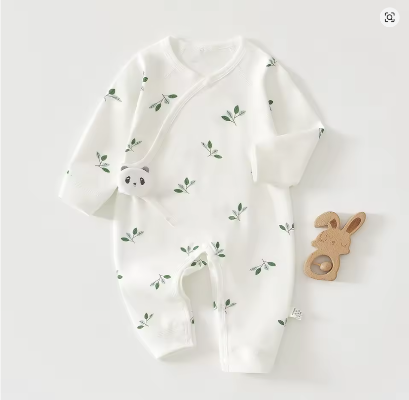 Baby Leaf Print Onesie
