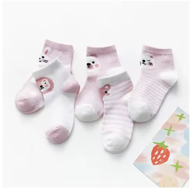 Cute Animal Kids Socks Set