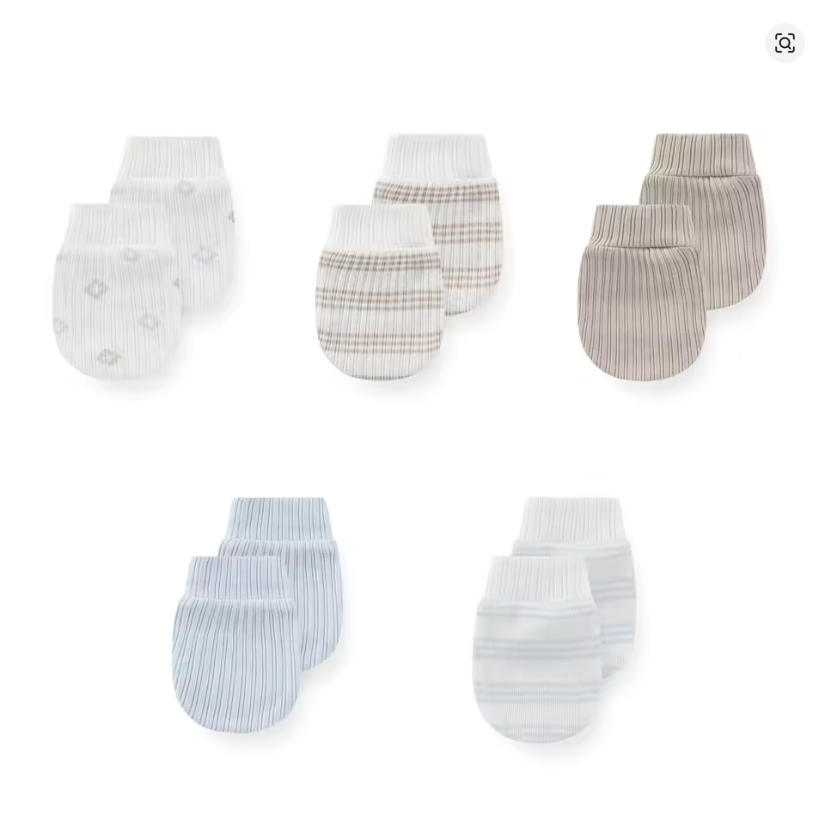 Baby Mittens Set (5 Pairs)