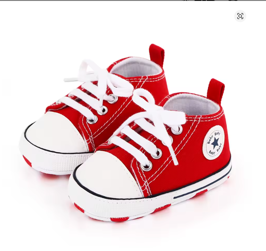Red Baby Sneakers