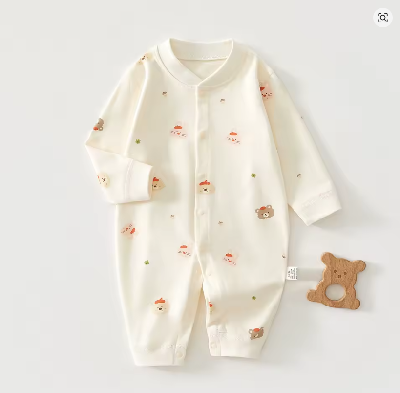Baby Bear Print Onesie