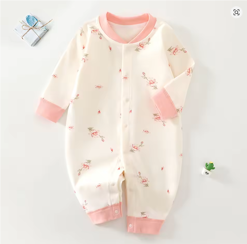 Floral Baby Romper