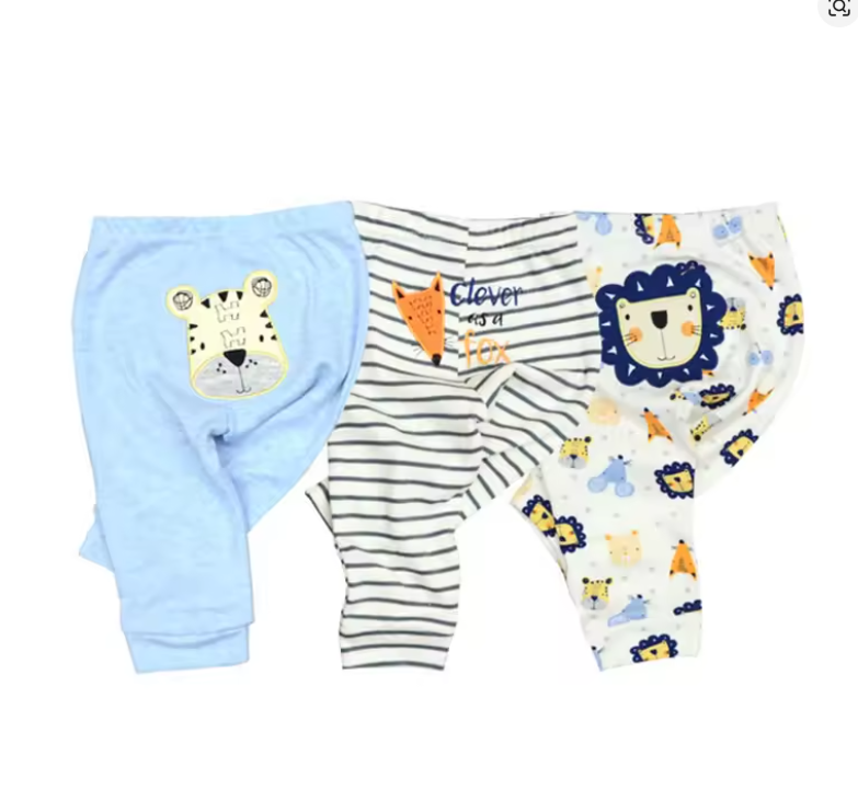 Baby Animal Print Pants Set