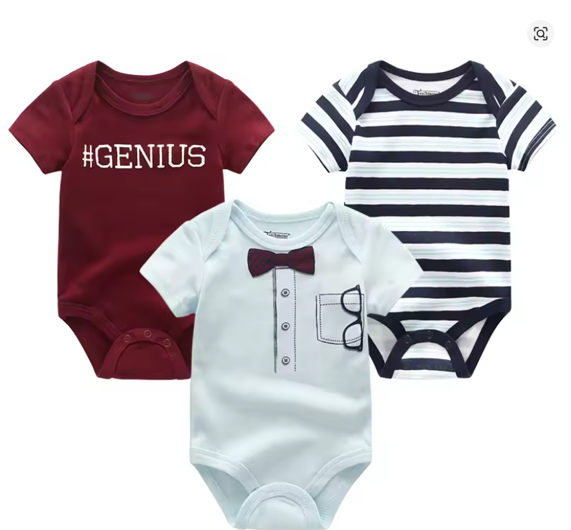 Baby Bodysuit 3-Pack