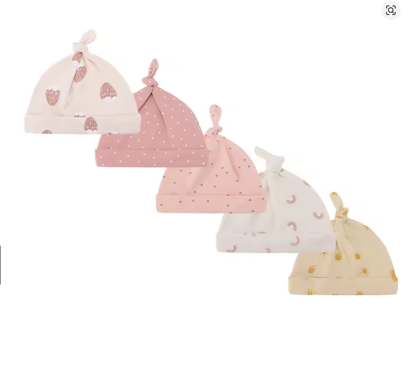 Baby Knotted Hat Set