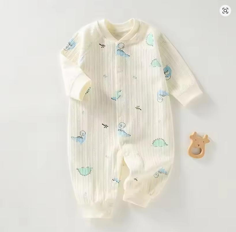 Baby Dinosaur Print Onesie