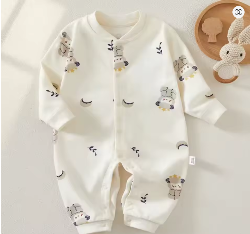 Cute Bear Baby Romper