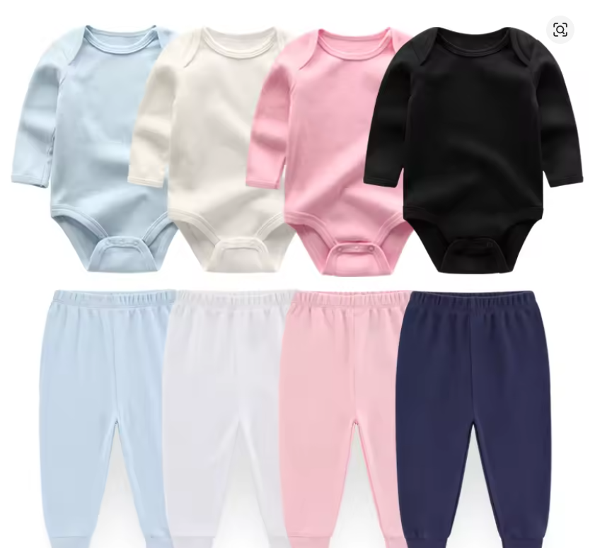 Baby Bodysuit and Pants Set