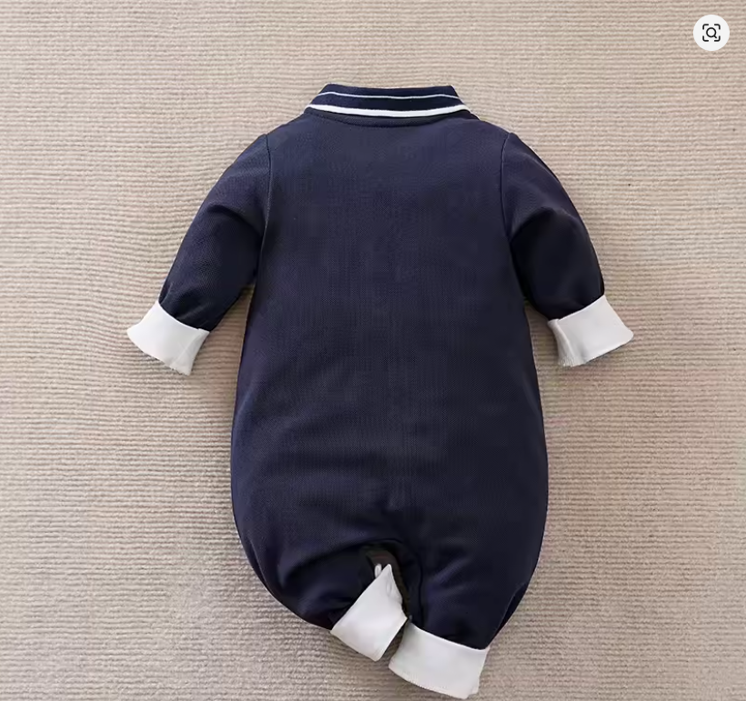 Navy Kids Pullover Sweater