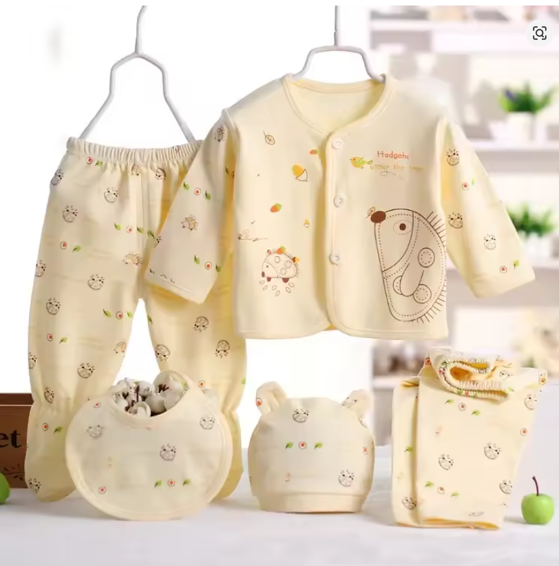 Baby Animal Print Clothing Set