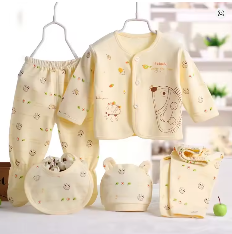Baby Animal Print Clothing Set