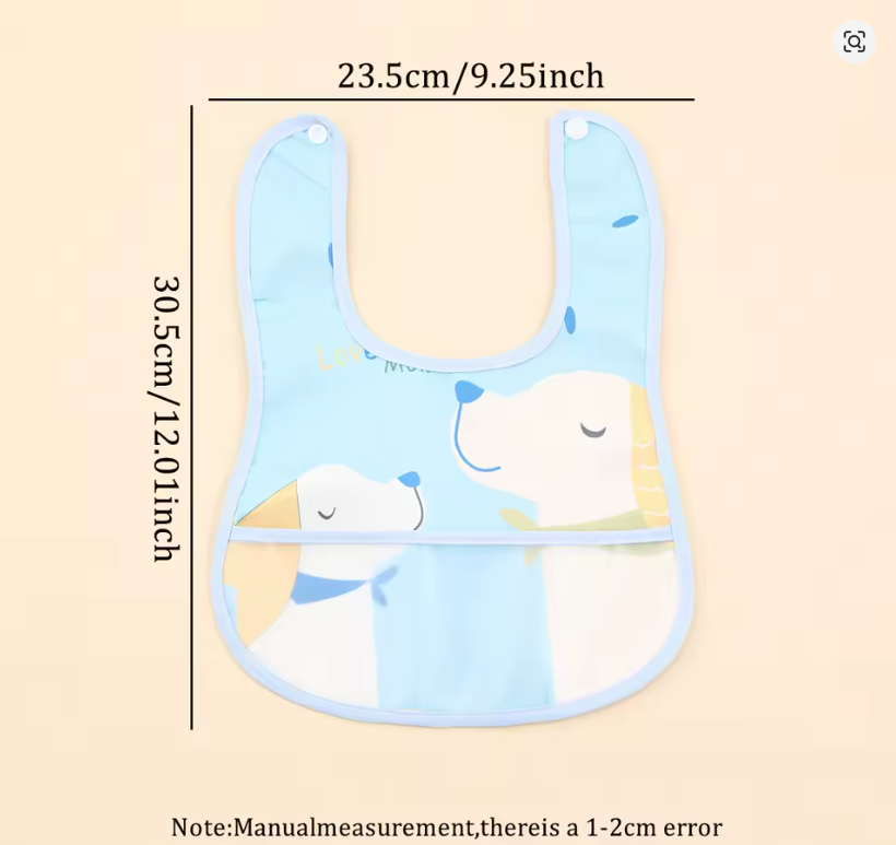 Cute Animal Baby Bibs Set
