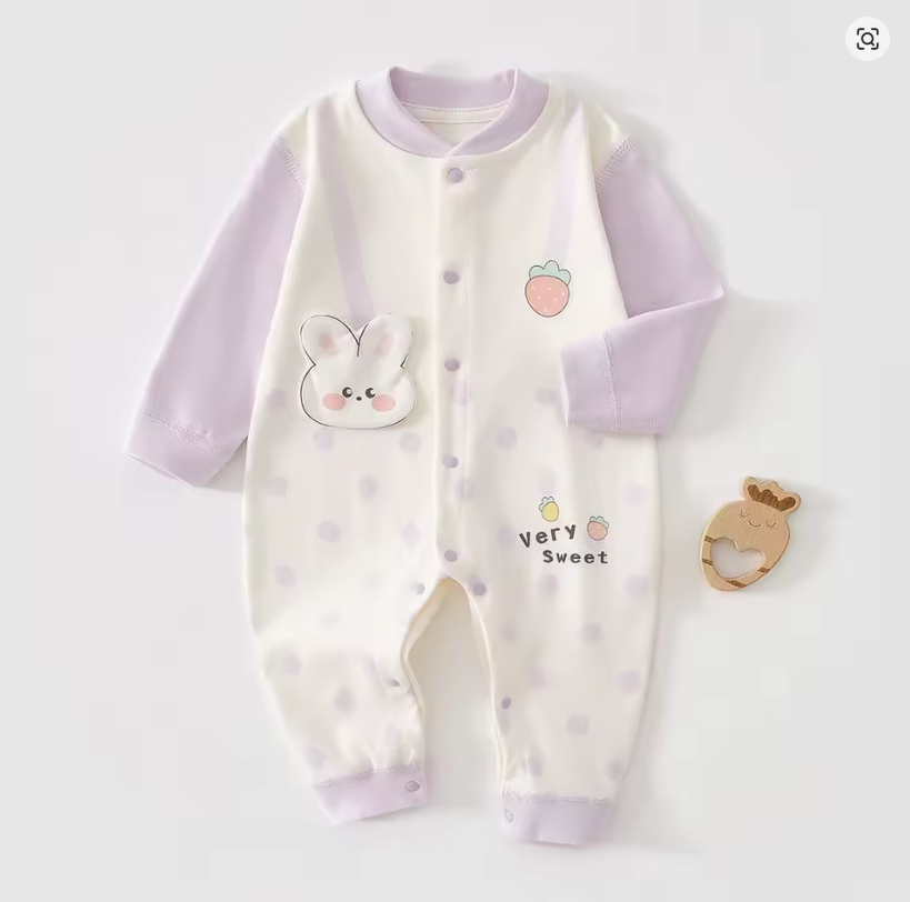 Cute Bunny Baby Romper