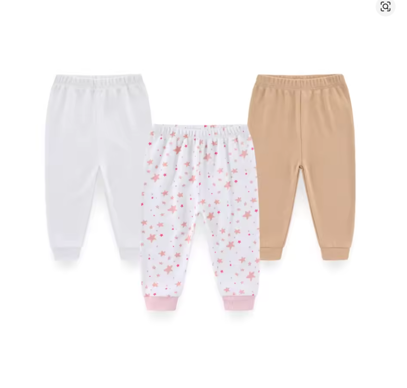 Baby Cotton Pants Set