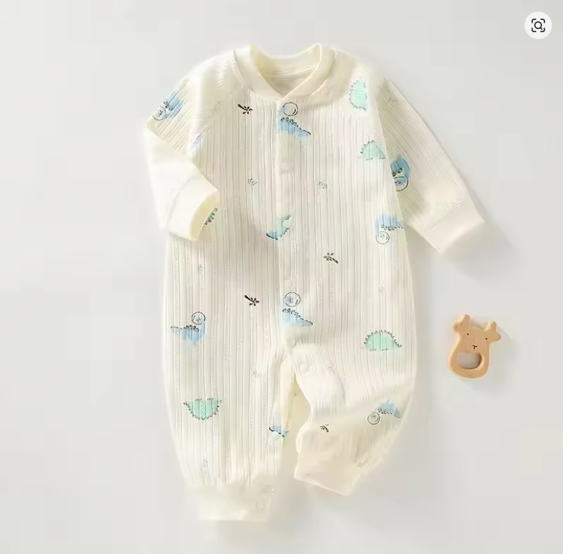 Baby Dinosaur Print Onesie