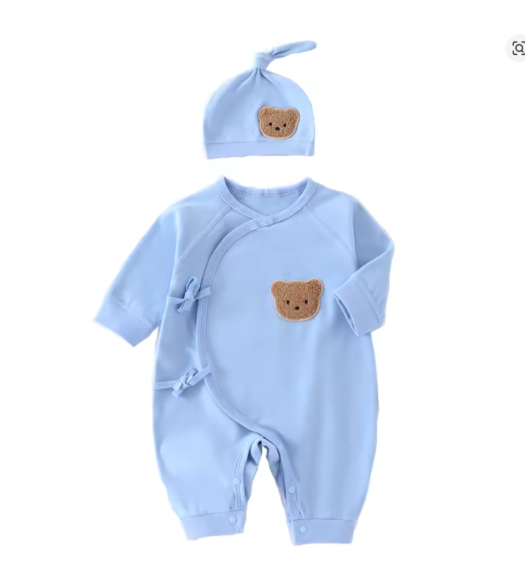 Baby Bear Romper Set