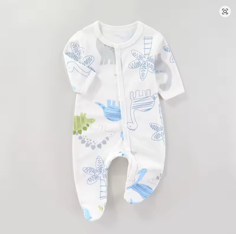 Dinosaur Baby Sleepsuit