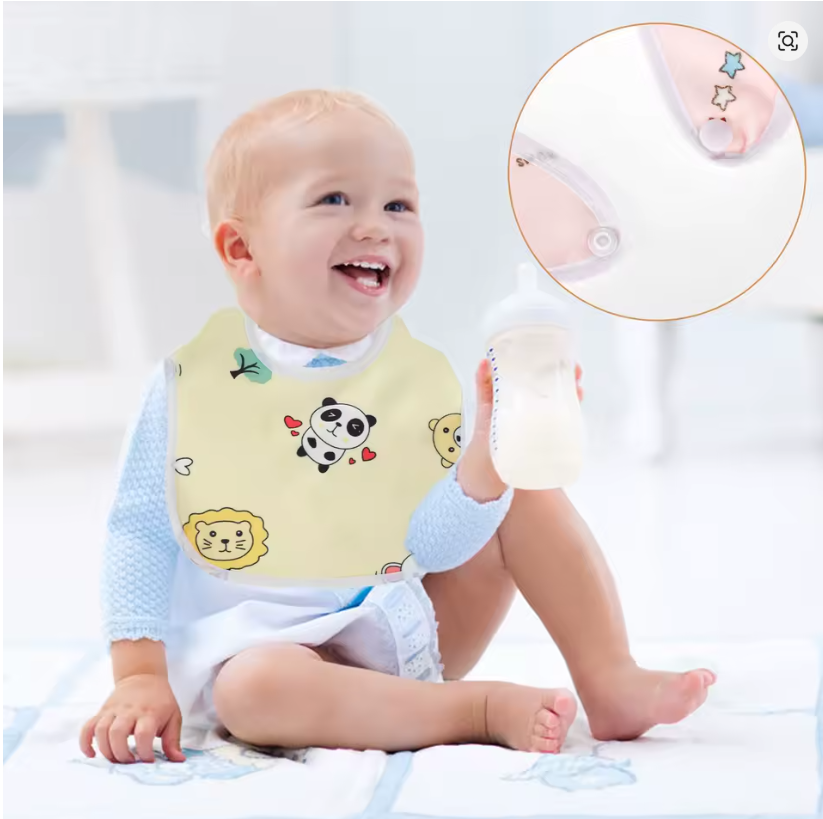 Cute Baby Bibs Set (10-Pack)