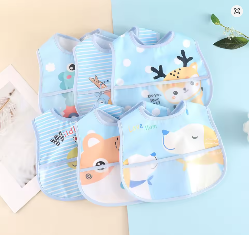 Cute Animal Baby Bibs Set