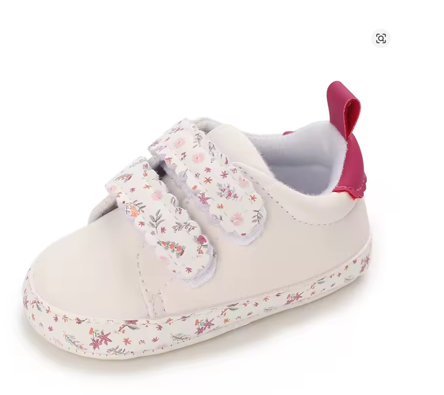 Floral Baby Girl Sneakers