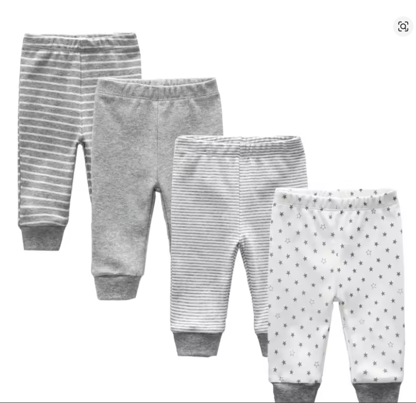 Baby Cotton Pants Set