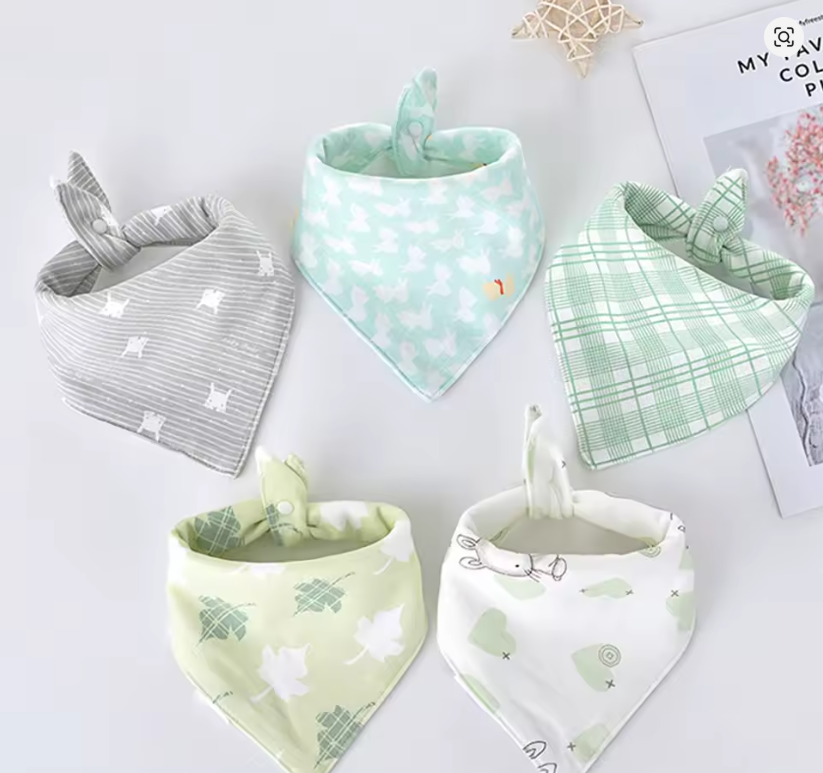 Baby Bandana Bibs Set