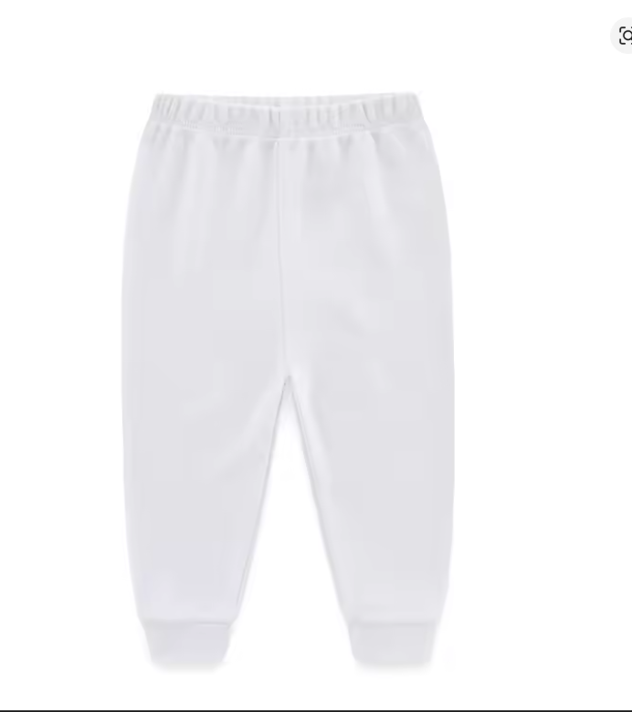 White Baby Sweatpants