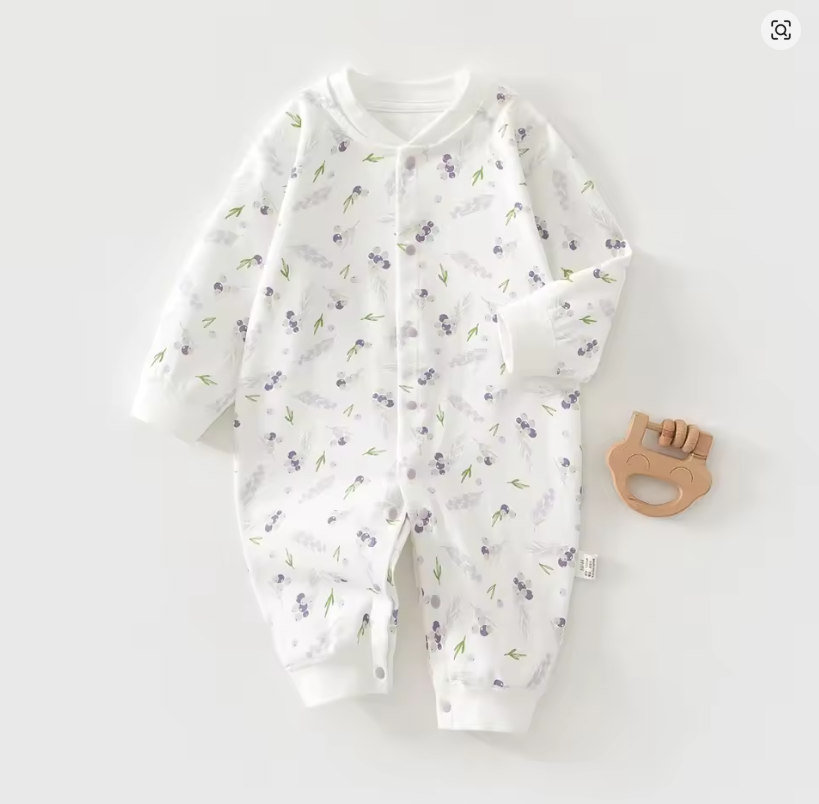 Floral Baby Onesie