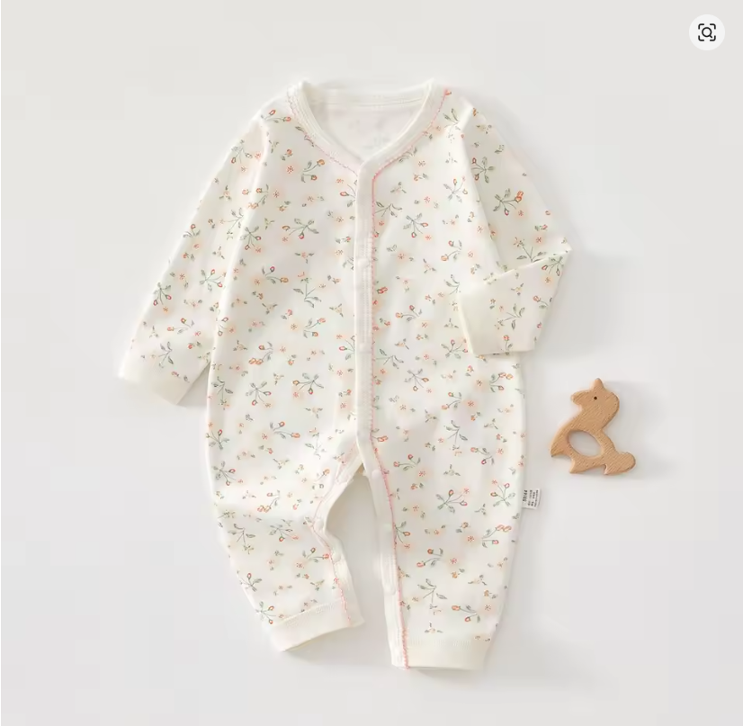 Floral Baby Romper