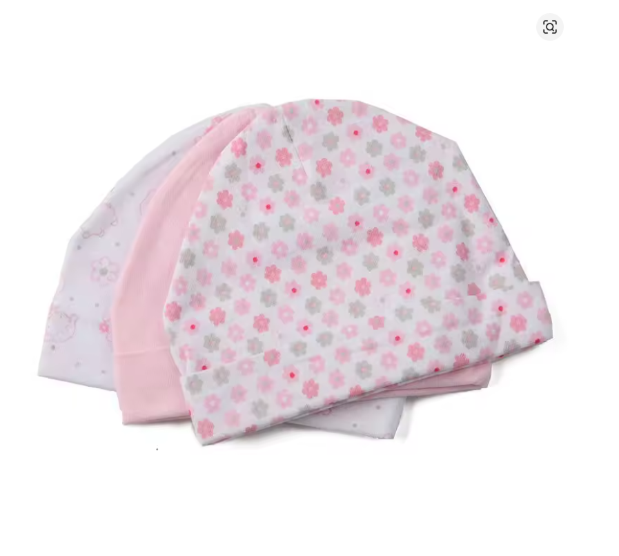 Baby Cotton Hats Set