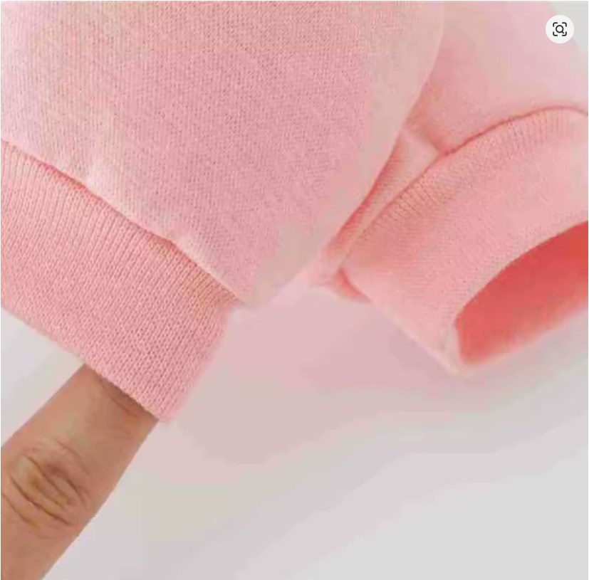 Baby Pink Hat, Mittens & Booties Set