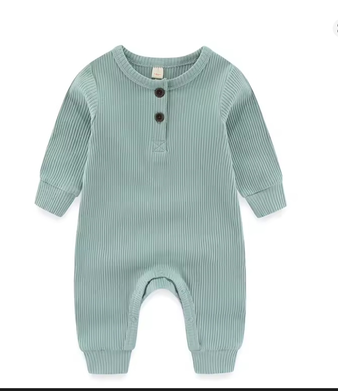 Baby Ribbed Romper