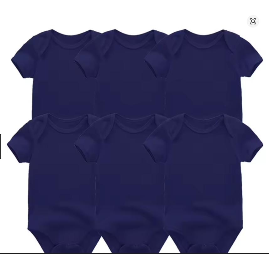 Baby Bodysuits 6-Pack