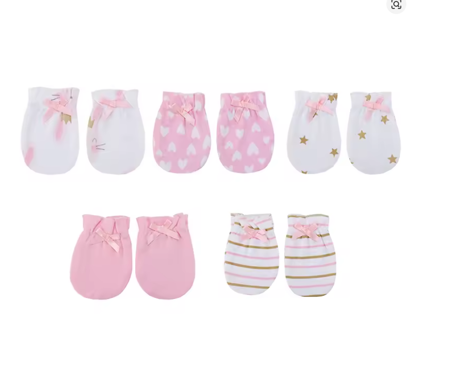 Baby Infant Mittens Set