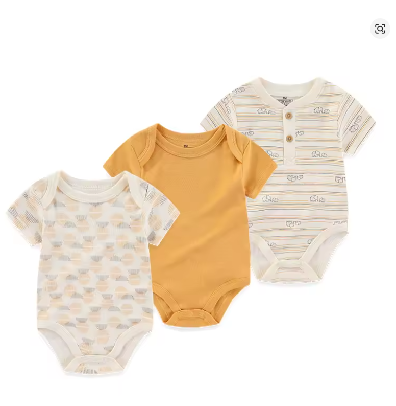 Baby Bodysuit 3-Pack