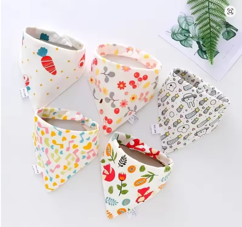 Baby Bandana Bibs Set