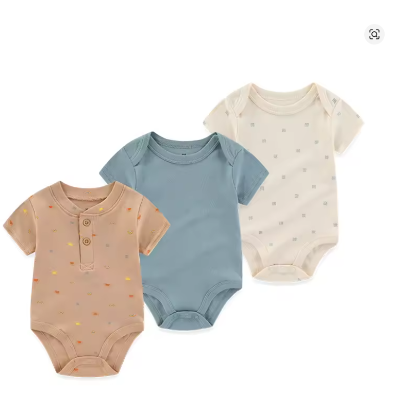 Baby Bodysuits 3-Pack