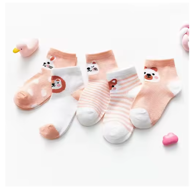 Baby Animal Cartoon Socks Set