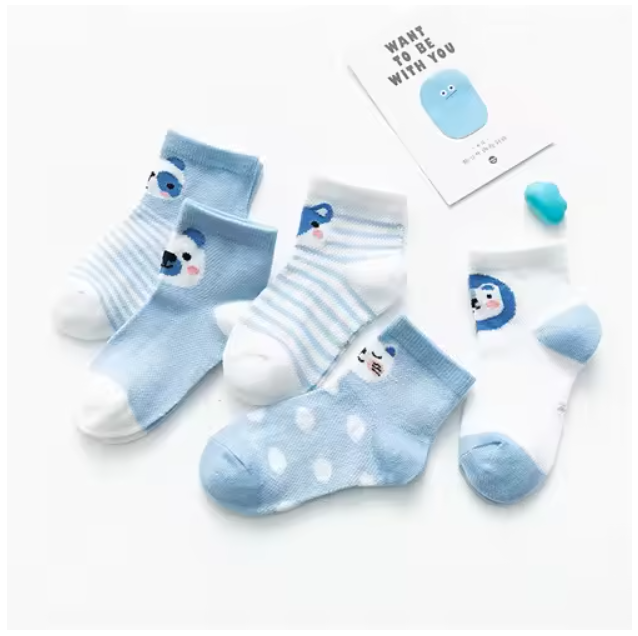 Cute Animal Kids Socks Set